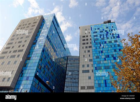 Modern Nhs Skyscraper Hospital Building Exterior At Royal London