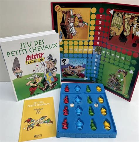 Le Jeu Des Petits Chevaux D Ast Rix Le Gaulois Atlas Collections