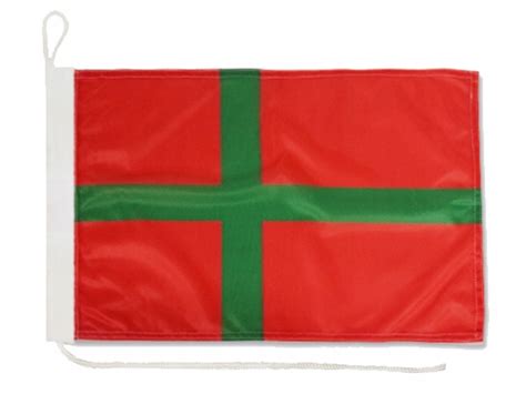 Flaga Bornholm Na Jacht X Cm Bandera Jachtowa Eglarska Bornholmu