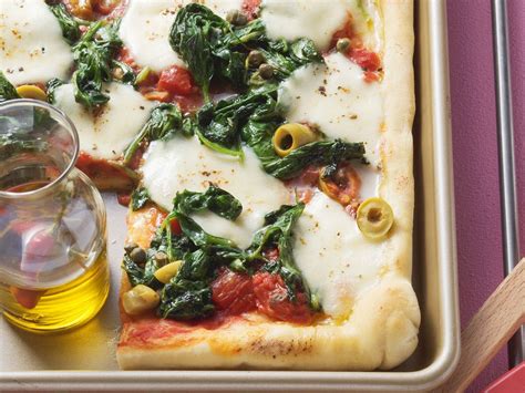 Pizza Mit Spinat Rezept Eat Smarter