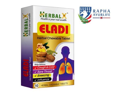 Eladi Chewable Tablet Cough Cold Sore Throat Hoarseness Of Voice