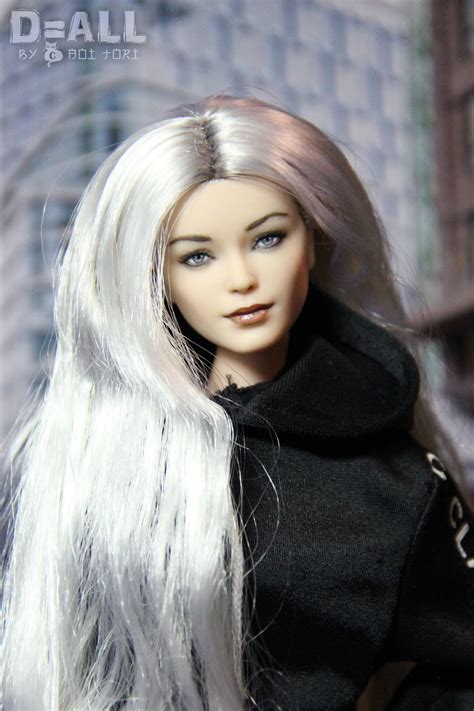 OOAK Custom Barbie Looks Victoria Blonde Doll Head Repaint Inspire Uplift In Barbie