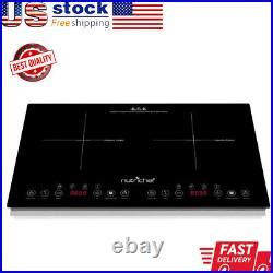 Electric Induction Cooktop Digital Kitchen Countertop Hot Plate Burners Ceramic Cooktops