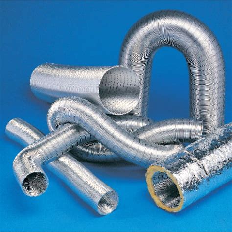 Aluminium Flexible Uninsulated Ducting 100mm 4 Inch Diameter