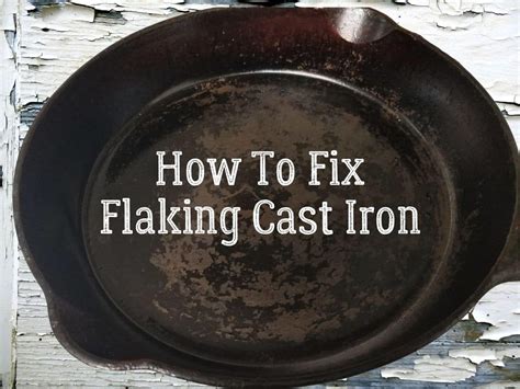 Restore Old Cast Iron Skillet