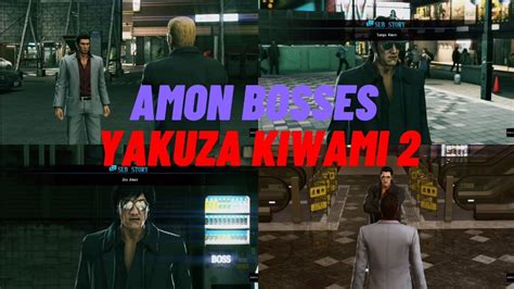 Yakuza Kiwami 2 4 Amon Secret Boss Fights YouTube