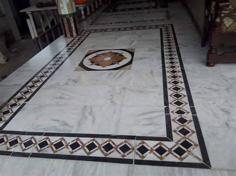 Indian Marble Floor Design