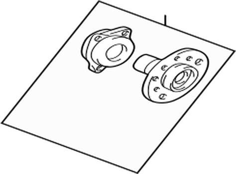 MR334386 Mitsubishi Hub assy, fr wheel MR334386, New Genuine OEM Part ...