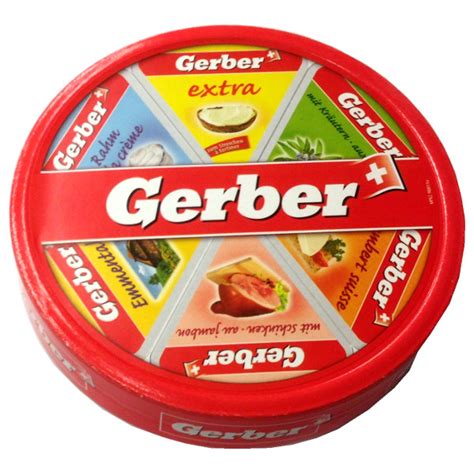Gerber Schmelzkäse assortiert 6 Portionen 200g - Volg online Shop