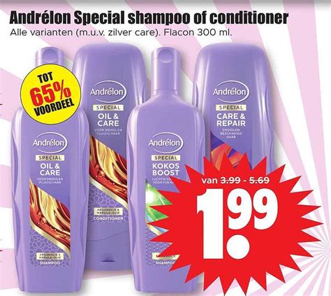 Andr Lon Special Shampoo Of Conditioner Aanbieding Bij Dirk