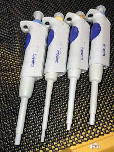 Lot Of 4 Mettler Toledo VoluMate Liquidsystems Pipettes 20 200 2x 1000