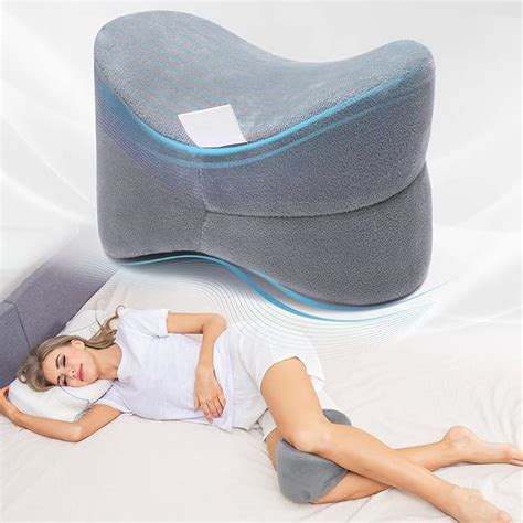 Essort Orthopedic Knee Pillow Memory Foam Legs Positioner Pillow