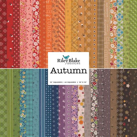 Autumn 10 Stacker By Lori Holt For Riley Blake Designs Shabby Fabrics