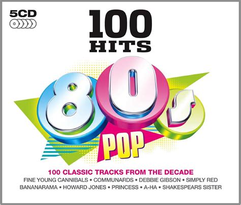 100 Hits 80 S Pop 5CD Amazon Ca Musique