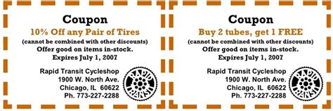 chicago bike blog coupon