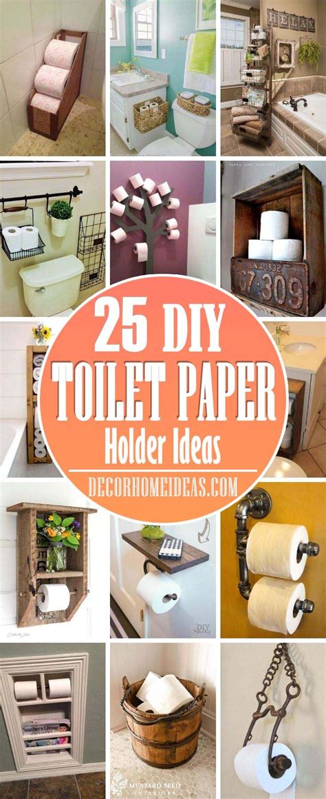 Creative Diy Toilet Paper Holder Ideas Diy Toilet Paper Holder