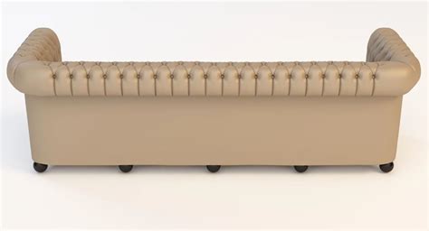 Modern Tufted Sofa 3D model | CGTrader