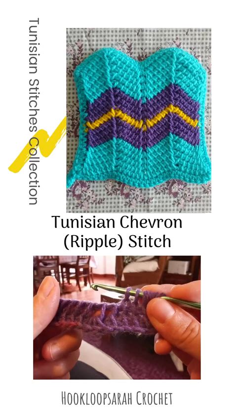 Tunisian Ocean Stitch Video Tutorial Artofit