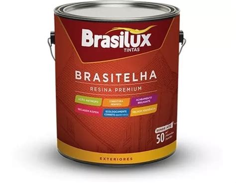 Resina Premium Base Gua Brasitelha Brasilux Litros Parcelamento