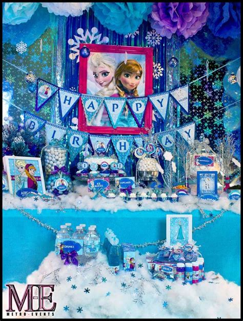 Frozen Princess Birthday Party Ideas