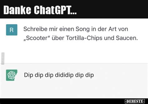 Danke ChatGPT DEBESTE De