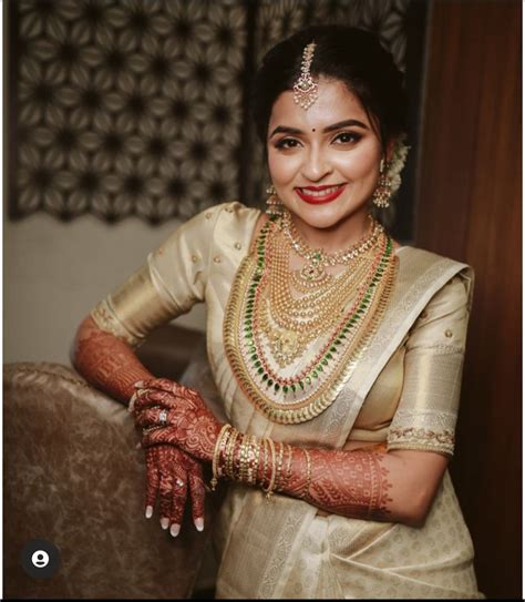 South Indian Makeup Indian Makeup Looks South Indian Bridal Jewellery Bridal Sarees South