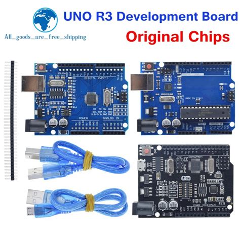 Placa De Desenvolvimento Uno R Para Arduino Caixa Oficial Atmega U