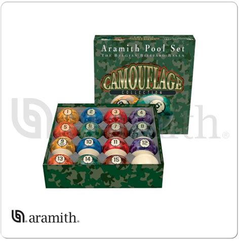 Aramith Camouflage Collection Billiard Ball Set For Sale Billiards N More