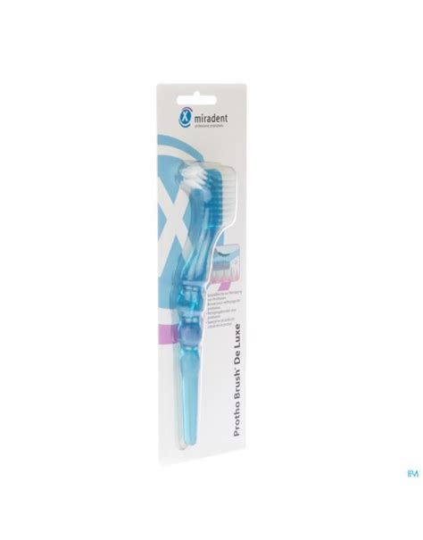 Miradent Brosse Pour Proth Se Deluxe Blue