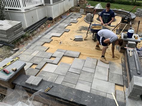 Paver Stone Patio Tutorial For Beginners To Intermediates