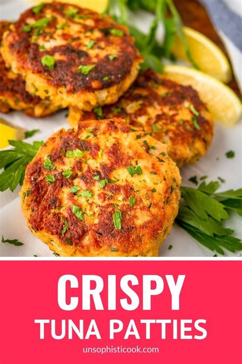 15-Minute Crispy Fried Tuna Patties -- this easy tuna patties recipe is ...