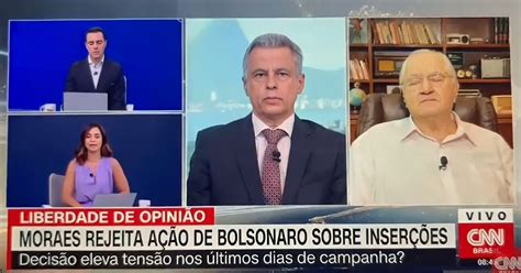 Boris Casoy Cochila Ao Vivo Na CNN Brasil