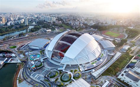 Singapore's 55,000-Seat SportsHub Stadium is the Largest Dome Ever Built!