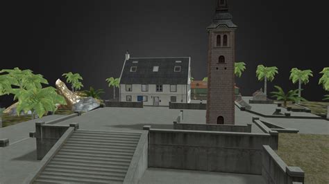 Free Fire Clocktower 3d Model By Ffxn Download Free 3d Model By Ffxn