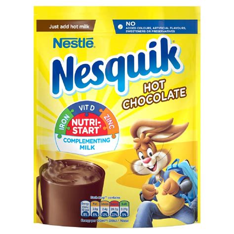 Nesquik Hot Chocolate 400 G Uk Prime Pantry