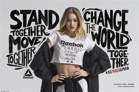 Reeboks Womens Empowerment Ad Campaign Hand Drawn Typeface Reebok