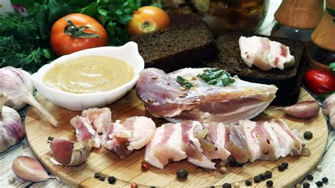 Рецепт вкусного сала в рассоле. Сало в рассоле с чесноком - YouTube