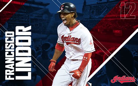 Cleveland Indios Francisco Lindor Cleveland Indians Fondo De Pantalla