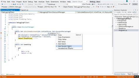 C Debugging In Visual Studio Tutorial Part Youtube