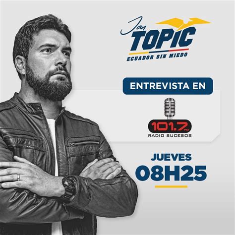 Jan Topic On Twitter Entrevista En Vivo En Radiosucesosec Https