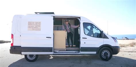 Cleverly Converted Ford Transit Van Balances Flexibility And Comfort Autoevolution