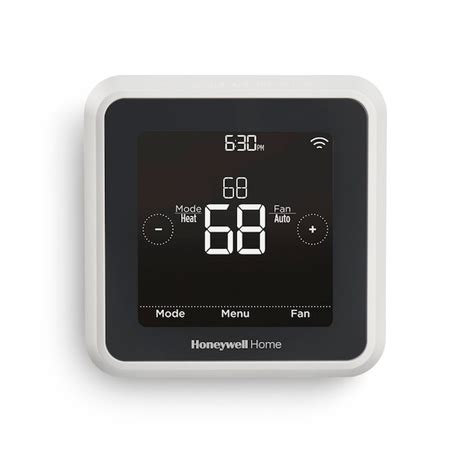 Honeywell Home Blackwhite Smart Thermostat With Wi Fi Compatibility Rth8800wf2022w At