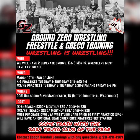 Ground Zero Wrestling added a new... - Ground Zero Wrestling