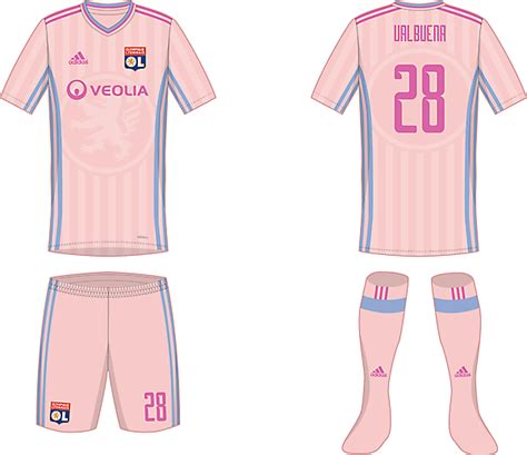 Olympique Lyon - Away kit