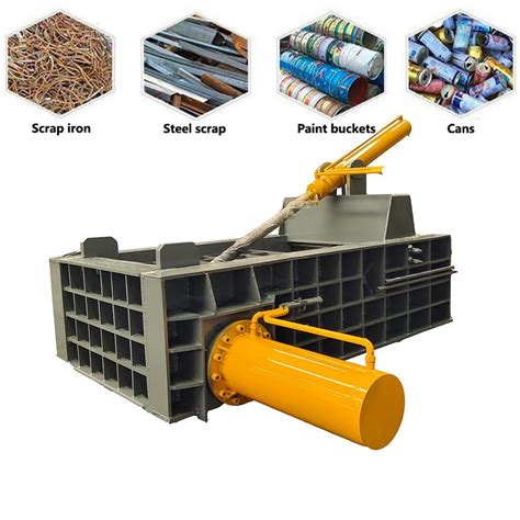 Small Aluminum Metal Scrap Baler Baling Press Machine Hydraulic Metal