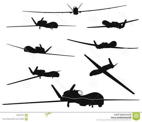 Drone Silhouette Vector at Vectorified.com | Collection of Drone Silhouette Vector free for ...