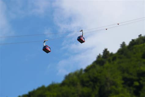 Hd Wallpaper Cable Cars Sky Lift Transportation Cables Landscape