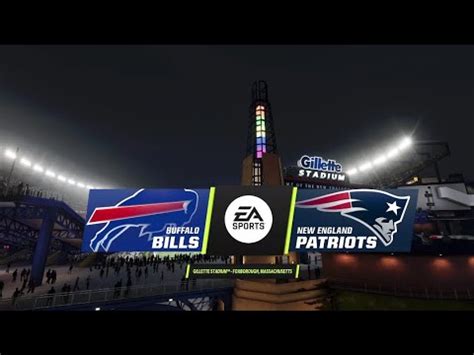 Bills Vs Patriots Week Simulation Youtube