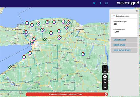 National Grid Power Outage Map Buffalo Ny - Emelia Morganica