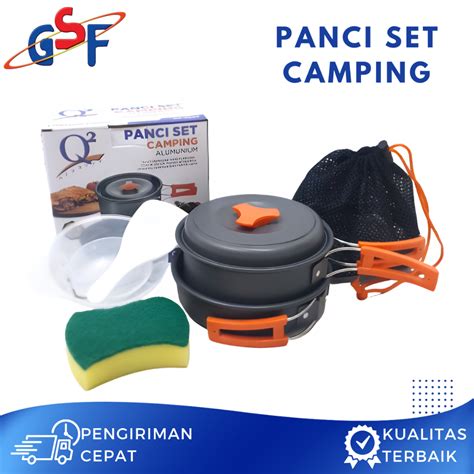 Jual Alat Masak Camping Cooking Set Camping Panci Camping Set Alat